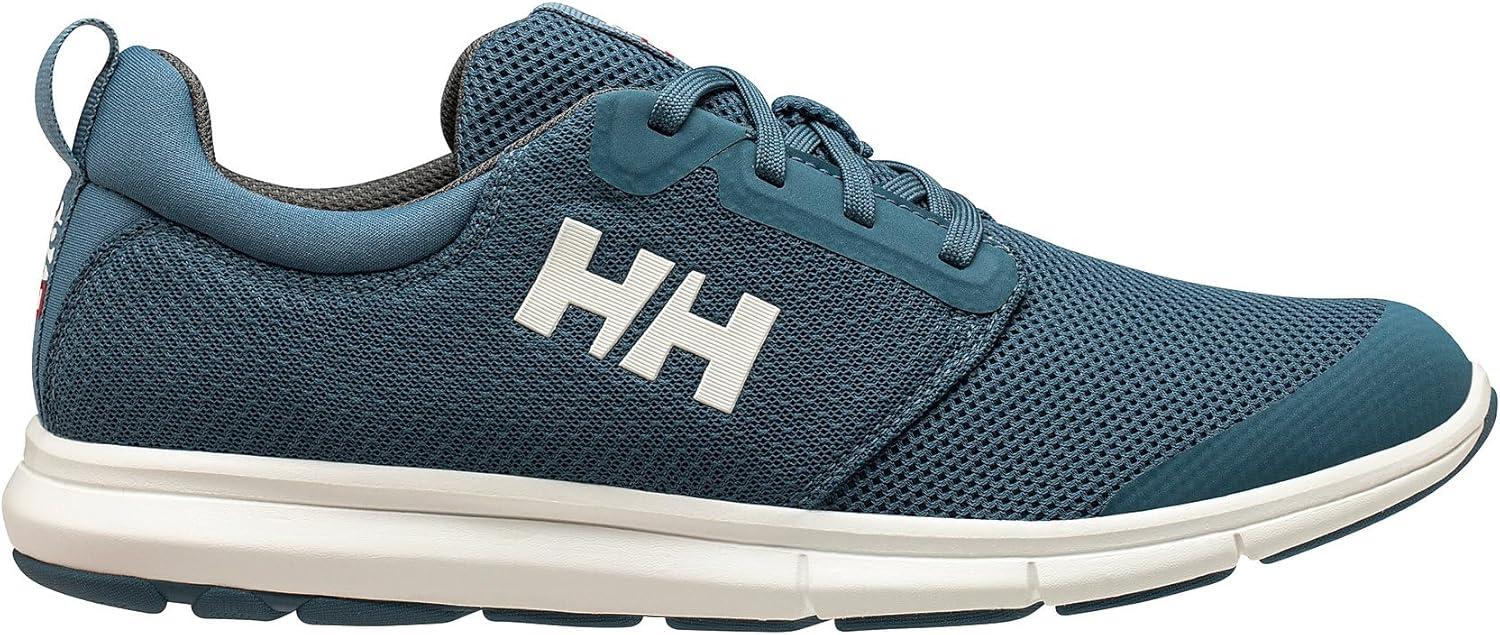 imageHellyHansen Mens Feathering Shoes Breathable Sailing Shoe Flexible NonMarking Boat Footwear Footwear for Men601 Washed Navy