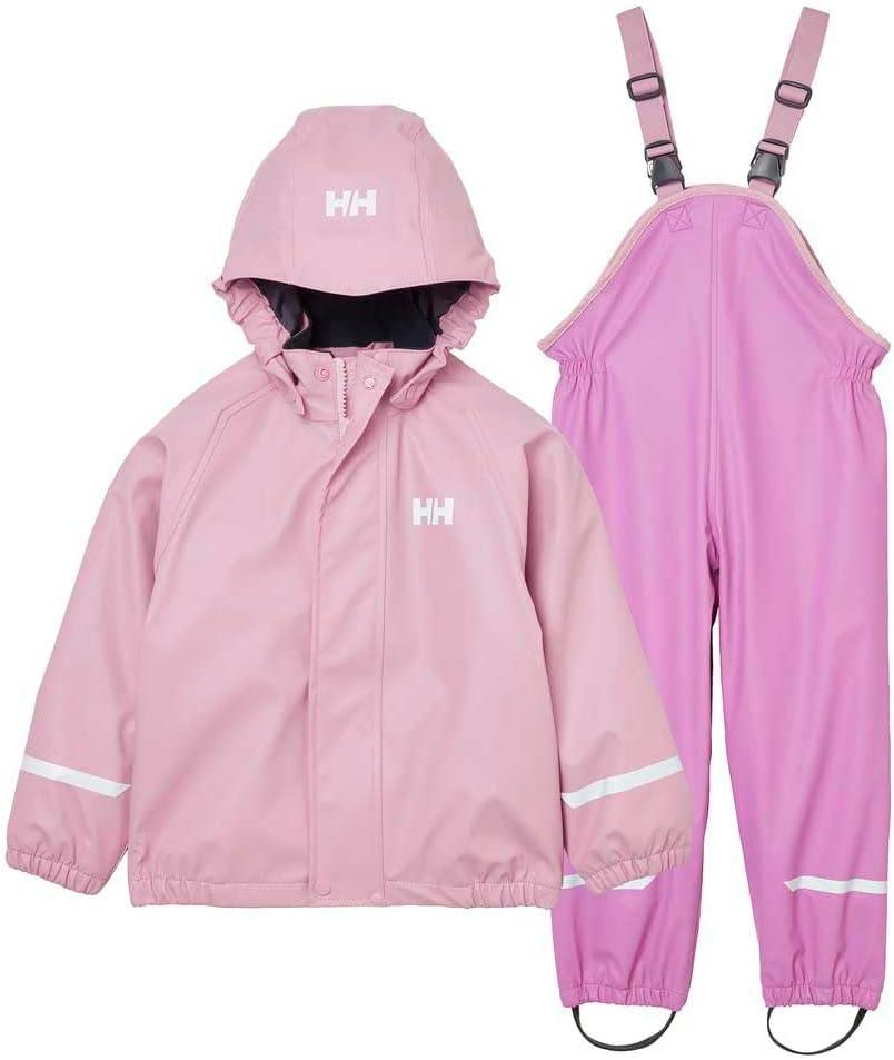 imageHellyHansen Unisex Kids Bergen Fleece Pu Rainset 20089 Meta Pink