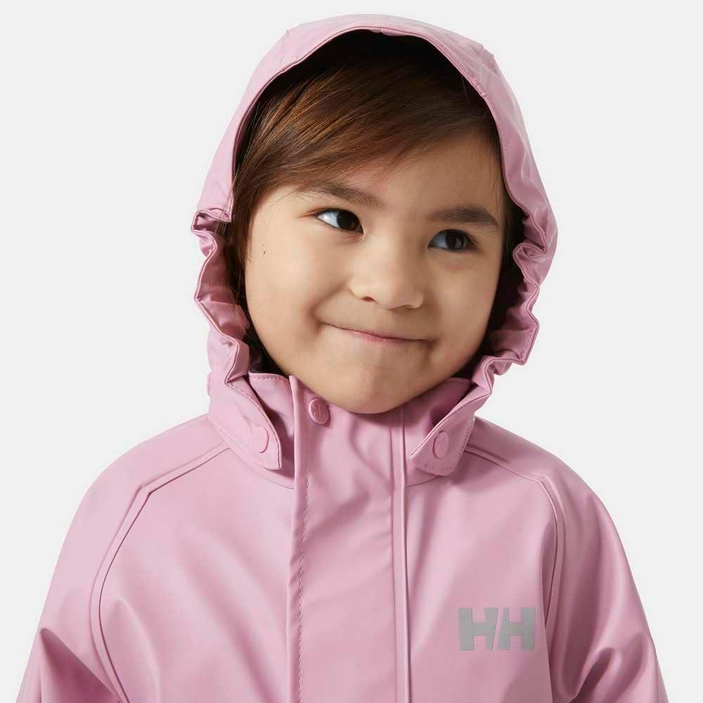 imageHellyHansen Unisex Kids Bergen Fleece Pu Rainset 20089 Meta Pink