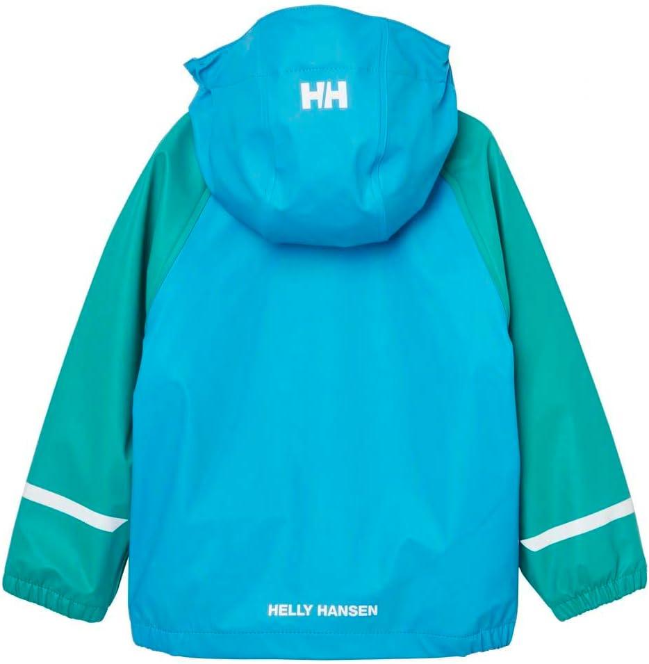 imageHellyHansen Unisex Kids Bergen Fleece Pu Rainset 20466 Signal Green