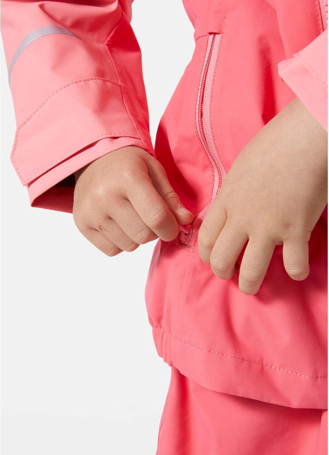 imageHellyHansen UnisexYouth Kids Shelter Jacket098 Sunset Pink