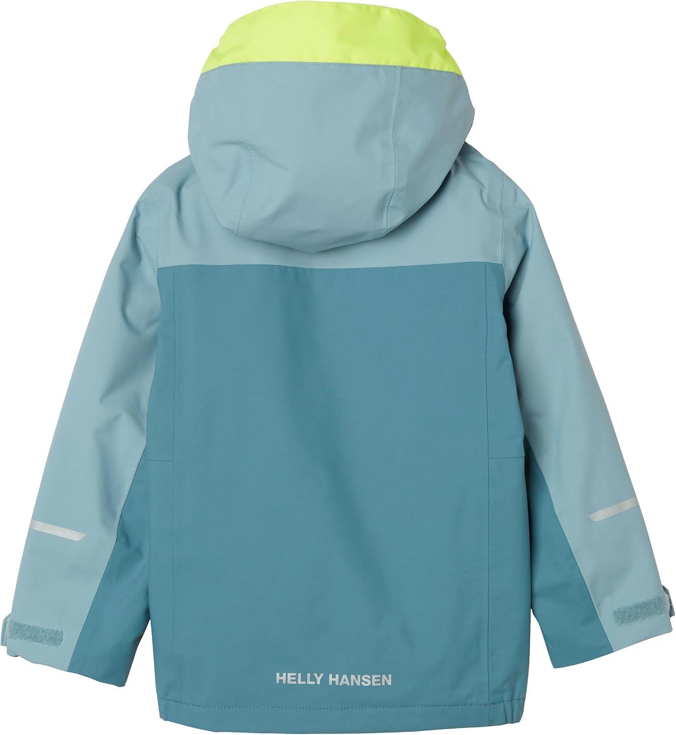 imageHellyHansen UnisexYouth Kids Shelter Jacket522 Rain Blue