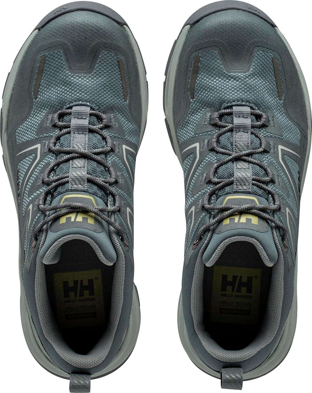 imageHellyHansen Womens Cascade Low HT Lightweight Performance Hiking Sneaker Shoes592 TrooperEucalyptus