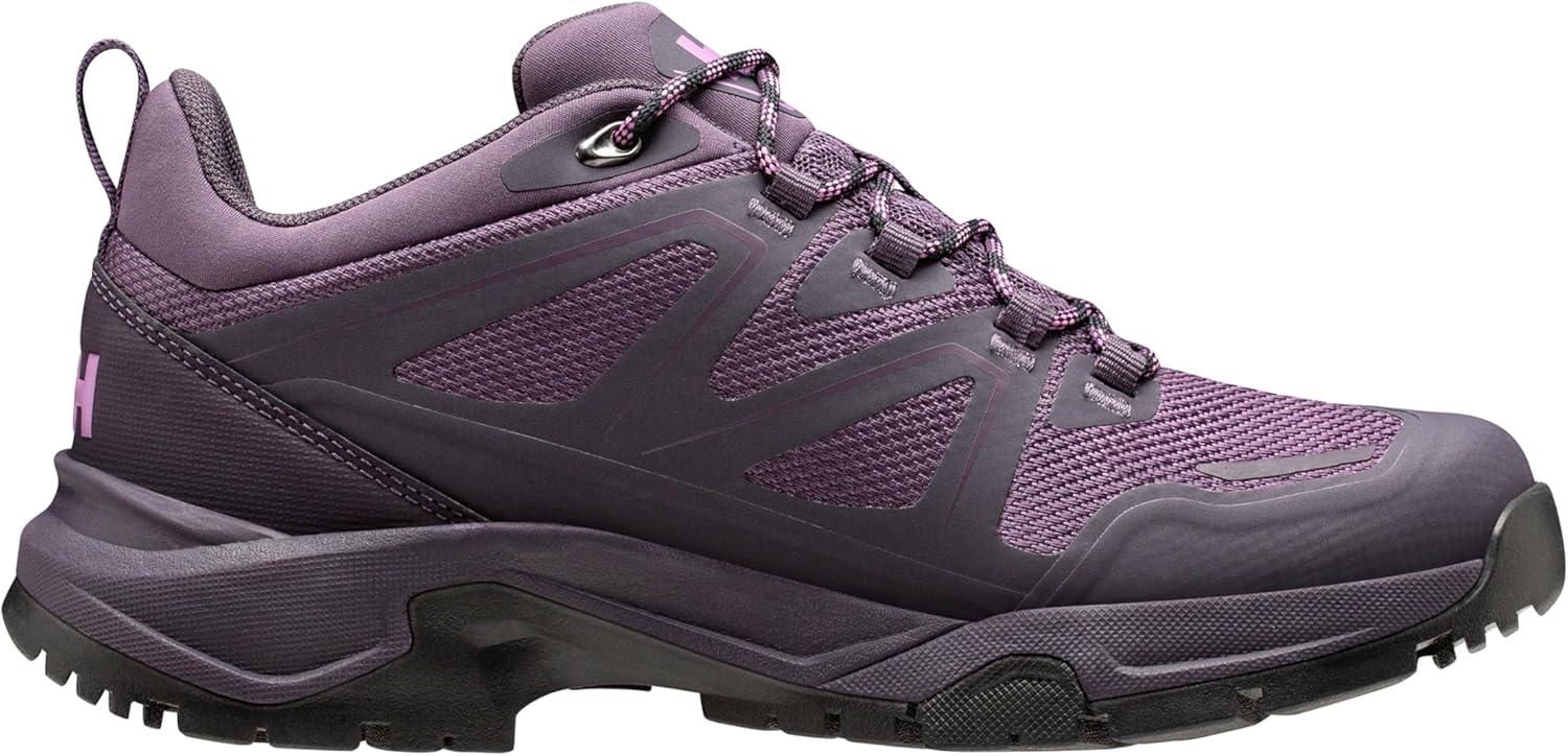 imageHellyHansen Womens Cascade Low HT Lightweight Performance Hiking Sneaker Shoes654 Smoked PurpleBlack