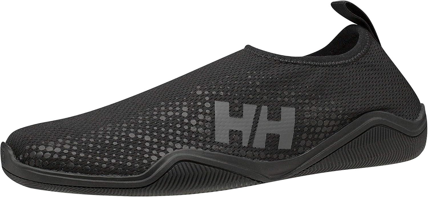 imageHellyHansen Womens Crest Watermoc Sailing Watersports Shoes LightWeight Breathable Multiple Colors990 BlackCharcoal