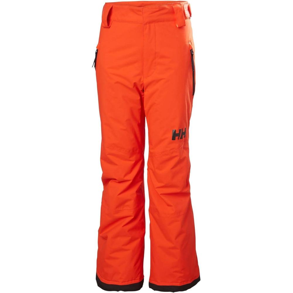 imageHellyHansen Junior Legendary Pant Waterproof Snow Pants for Kids Articulated Boys Trousers Extendable Winter Gear147 Cherry Tomato