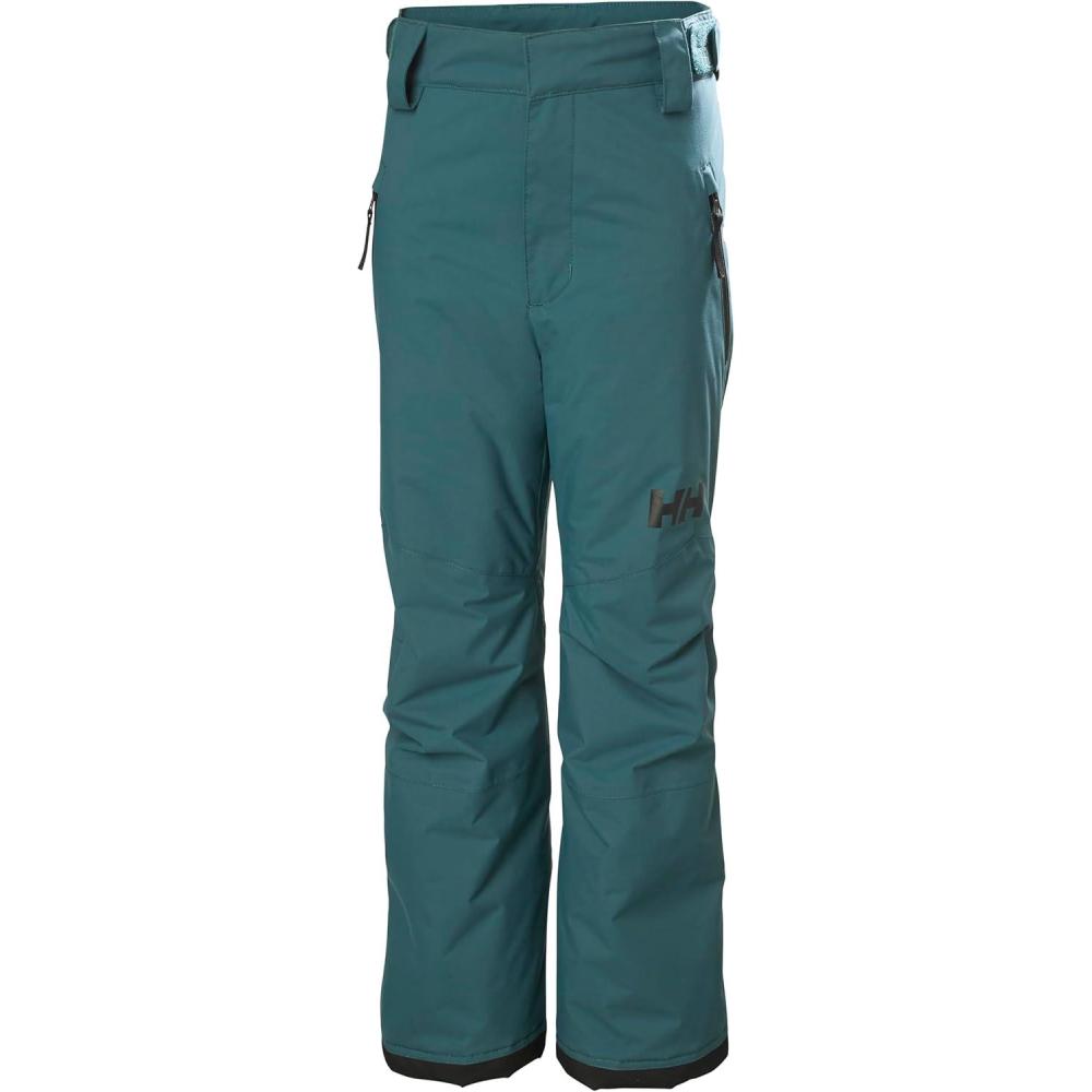 imageHellyHansen Junior Legendary Pant Waterproof Snow Pants for Kids Articulated Boys Trousers Extendable Winter Gear453 Dark Creek