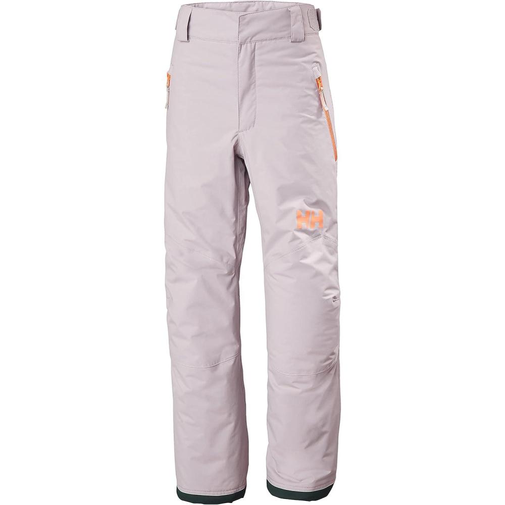imageHellyHansen Junior Legendary Pant Waterproof Snow Pants for Kids Articulated Boys Trousers Extendable Winter Gear692 Dusty Syrin