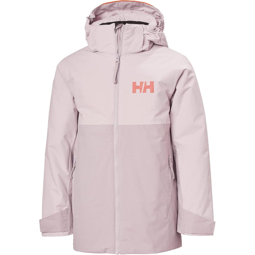 imageHellyHansen Junior Traverse Jacket Waterproof Breathable Unisex Design Ideal for Outdoor Adventures692 Dusty Syrin