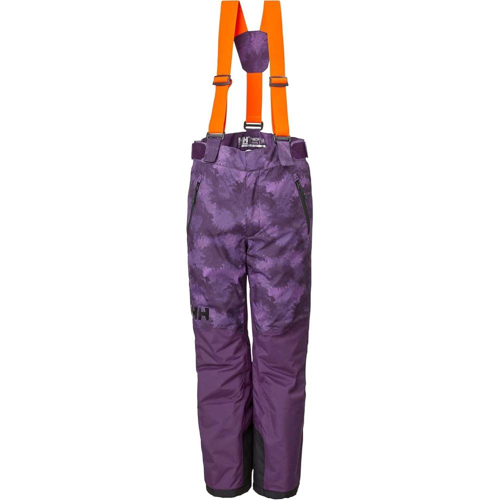 imageHellyHansen No Limits 20 Pant  Junior Unisex Waterproof Insulated Ski Pants for Kids Breathable Snow Wear670 Amethyst
