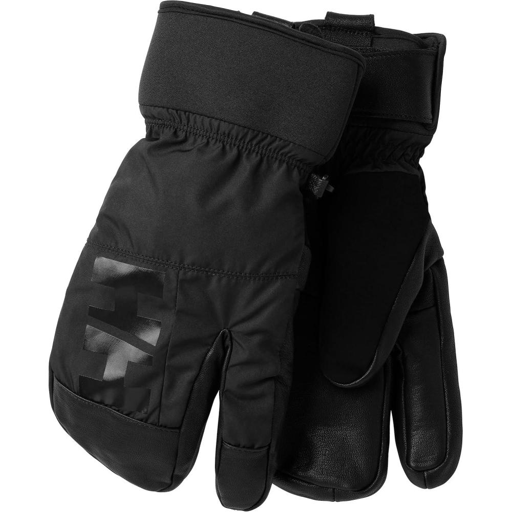 imageHellyHansen Unisex ULLR D 3 Fingers Glove990 Black