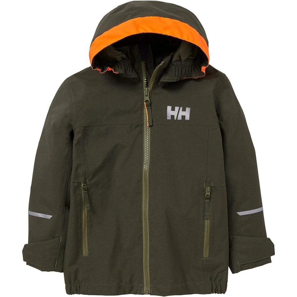 imageHellyHansen UnisexYouth Kids Shelter Jacket431 Utility Green