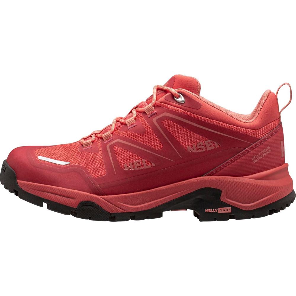 imageHellyHansen Womens Cascade Low HT Lightweight Performance Hiking Sneaker Shoes098 Sunset PinkPoppy Red