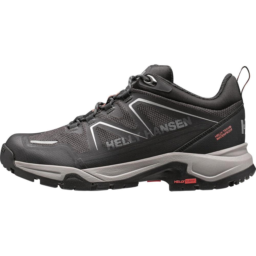imageHellyHansen Womens Cascade Low HT Lightweight Performance Hiking Sneaker Shoes990 BlackBright Bloom