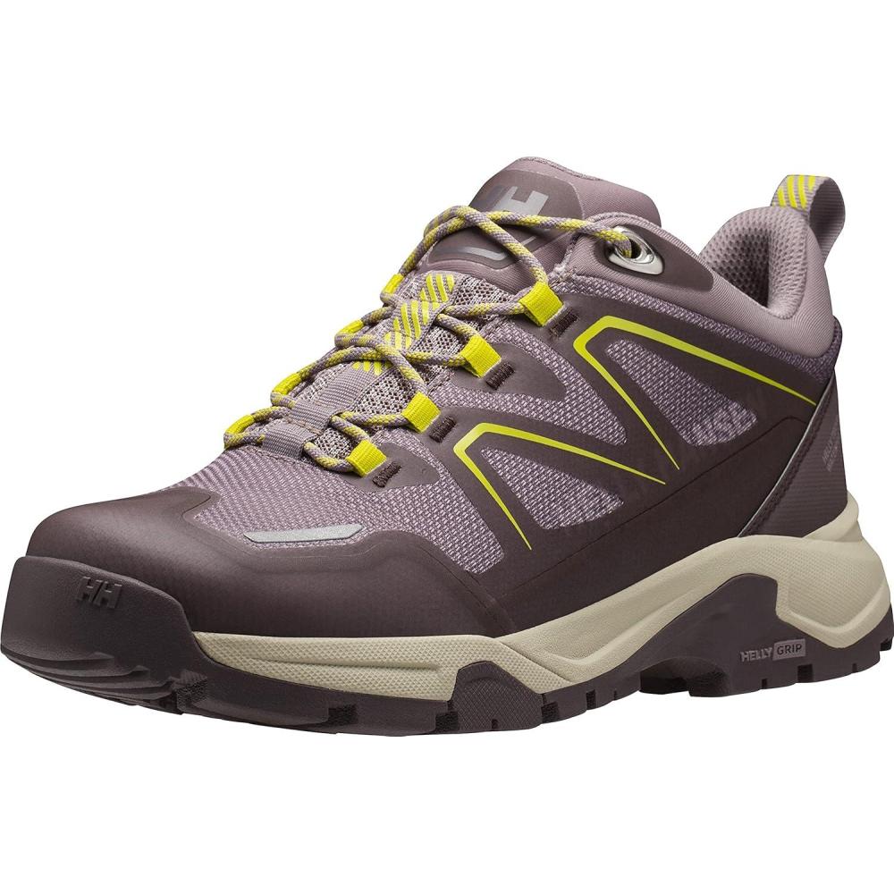 imageHellyHansen Womens Cascade Low HT Lightweight Performance Hiking Sneaker ShoesSparrow Grey Dusty Syrin