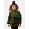 Helly Hansen Kids Champ 1/2 Zip Midlayer Sweater Jacket, 097 Bubblegum Pink Aop, Size 2(432 Utility Green Aop)