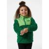 Helly Hansen Kids Champ 1/2 Zip Midlayer Sweater Jacket, 097 Bubblegum Pink Aop, Size 2(486 Malachite)