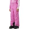 Helly-Hansen Diamond Pant Junior Girl Ski Pants, Waterproof Breathable Snow Gear, Insulated Warmth(089 Meta Pink)