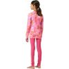 Helly-Hansen Graphic Lifa Merino Set Junior Unisex Merino Base Layer Set For Outdoor Comfort And Warmth(181 Dragon Fruit)