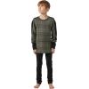 Helly-Hansen Graphic Lifa Merino Set Junior Unisex Merino Base Layer Set For Outdoor Comfort And Warmth(718 Sepia Aop)
