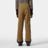 Helly-Hansen Junior Girl Maya Stretch Ski Pant – Waterproof, Insulated, Breathable, Adjustable Waist, Snow Gaiters(718 Sepia)