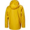 Helly-Hansen Junior Moss Jacket – Unisex Coat with HELOX, YKK Zipper, Detachable Hood, Adjustable Cuffs & Hem, Hand Pockets(344 Essential Yellow)