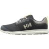Helly-Hansen Men’s Feathering Shoes – Breathable Sailing Shoe – Flexible Non-Marking Boat Footwear – Footwear for Men(964 Charcoal/Ebony/New Li)