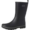 Helly-Hansen Midsund 3 Rubber Boots for Men – Waterproof Protection with Comfort Insole, Rubber Midsole & Vulcanized Rubber Max-Grip Traction Outsole(Black)