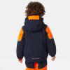 Helly-Hansen Rider 2.0 Insulated Ski Jacket for Kids – Waterproof, Breathable, Neon, Reflective, Recycled Materials(597 Navy)