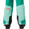 Helly-Hansen Stellar Bib Pant – Junior Girls Snow Pants for Winter Activities, Waterproof, Breathable, Durable Ski Gear(466 Signal Green)