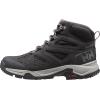 Helly-Hansen Womens Cascade Mid HT Lightweight Performance Hiking Boots(990 Black/Sparrow Grey)
