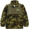 Helly Hansen Kids Champ 1/2 Zip Midlayer Sweater Jacket, 097 Bubblegum Pink Aop, Size 2(432 Utility Green Aop)