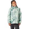 Helly-Hansen Boys’ Celeste Rain Jacket(484 Eucalyptus Aop)