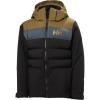 Helly-Hansen Cyclone Jacket for Juniors – Waterproof, Breathable, Insulated Skiing Jacket with Adjustable Hood(990 Black)