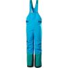 Helly-Hansen Junior Summit 2.0 Bib Pant, Unisex Waterproof Ski & Snowboard Overalls, Adjustable Fit, Breathable, Durable(578 Neptune Blue)