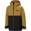 Helly-Hansen Junior Traverse Jacket – Waterproof, Breathable, Unisex Design, Ideal for Outdoor Adventures(991 Black)