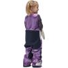 Helly-Hansen Kids Unisex Vertical Insulated Bib Pants for Ultimate Warmth and Comfort(678 Crushed Grape Aop)