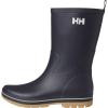 Helly-Hansen Midsund 3 Rubber Boots for Men – Waterproof Protection with Comfort Insole, Rubber Midsole & Vulcanized Rubber Max-Grip Traction Outsole(Navy)