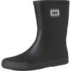 Helly-Hansen Nordvik 2 Rubber Boots for Men – Low Waterproof Rubber Upper with EVA Comfort Insole & Rubber Traction Outsole(980 Ebony)