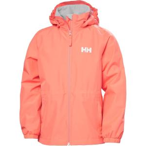 Helly-Hansen Boys’ Celeste Rain Jacket(284 Peach Echo)