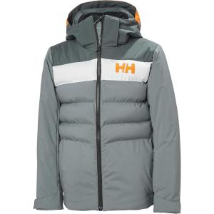 Helly-Hansen Cyclone Jacket for Juniors – Waterproof, Breathable, Insulated Skiing Jacket with Adjustable Hood(591 Trooper)