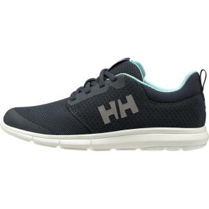 Helly-Hansen Feathering Women’s Lightweight Shoe, Stylish & Durable Sneakers for Active Lifestyle & Everyday Comfort(597 Navy/Glacier Blue/Off White)