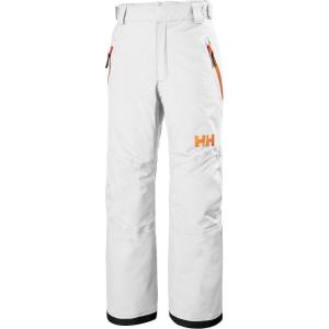 Helly-Hansen Junior Legendary Pant – Waterproof Snow Pants for Kids – Articulated Boys Trousers – Extendable Winter Gear(001 White)