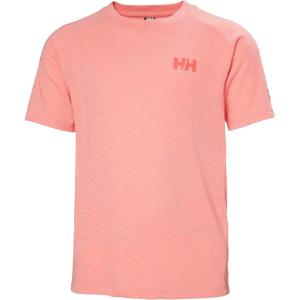 Helly-Hansen Junior Loen Tech T-Shirt(066 Coral Almond Melange)