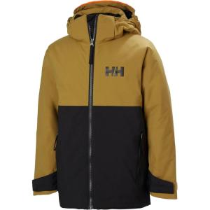 Helly-Hansen Junior Traverse Jacket – Waterproof, Breathable, Unisex Design, Ideal for Outdoor Adventures(991 Black)