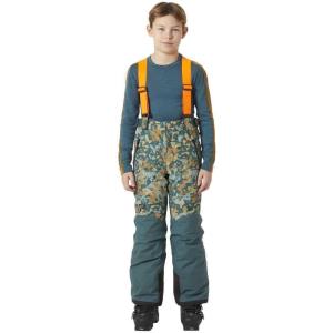 Helly-Hansen No Limits 2.0 Pant – Junior Unisex Waterproof Insulated Ski Pants for Kids, Breathable Snow Wear(453 Dark Creek Splash Camo Aop)