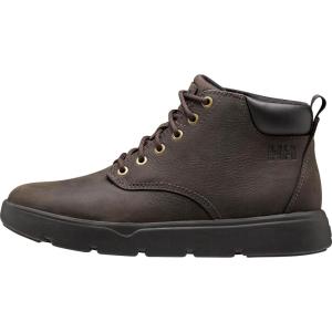 Helly-Hansen Pinehurst Leather Men’s Waterproof Hiking Boot – Outdoor Trekking Gear with Durable Grip, Cushioned Midsole(713 Light Espresso)