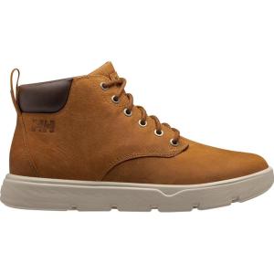 Helly-Hansen Pinehurst Leather Men’s Waterproof Hiking Boot – Outdoor Trekking Gear with Durable Grip, Cushioned Midsole(725 Honey Wheat/Coffee Bean)