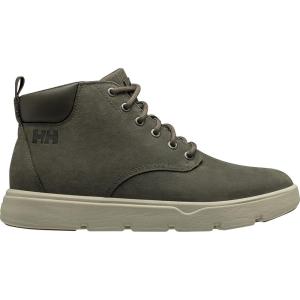 Helly-Hansen Pinehurst Leather Men’s Waterproof Hiking Boot – Outdoor Trekking Gear with Durable Grip, Cushioned Midsole(888 Bungee Cord/Espresso)