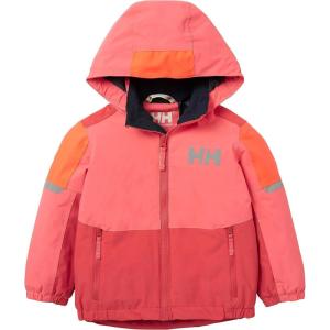 Helly-Hansen Rider 2.0 Insulated Ski Jacket for Kids – Waterproof, Breathable, Neon, Reflective, Recycled Materials(101 Red)